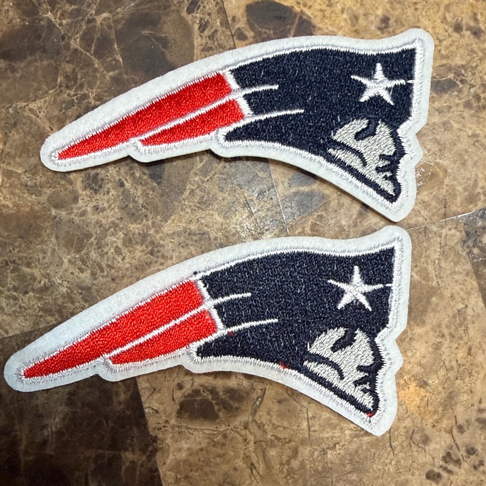 New England Patriots iron on Patches (2)